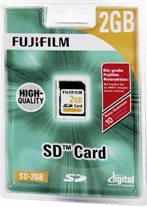 Fujifilm SD Karte 2GB (item no. 90285870) - Picture #1