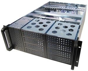 Chieftec UNC-410F-B Rackmount schwarz inkl. 360 Watt Netzteil (item no. 90301100) - Picture #1