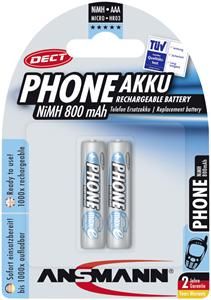 Ansmann DECT Micro AAA 2er Pack (item no. 90310851) - Picture #1