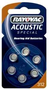 Varta 312 Acoustic Special Knopfzellen (item no. 90310928) - Picture #1
