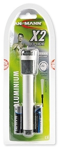 Ansmann X 2 LED Taschenlampe silber (item no. 90316360) - Picture #2