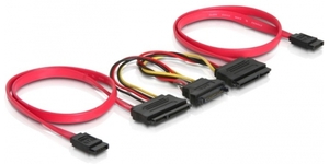 DeLOCK SATA All-in-One Kabel 50cm (Art.-Nr. 90323067) - Bild #1