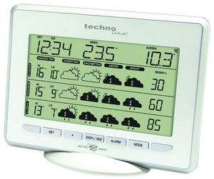 Proficell technoline WD 1800 Elektronische Wetterstation weiss (item no. 90339013) - Picture #1