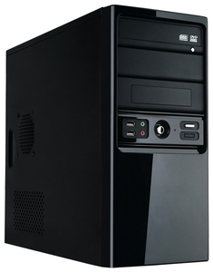 HKC Case 4672GD schwarz inkl. 420 Watt Netzteil (item no. 90344952) - Picture #1