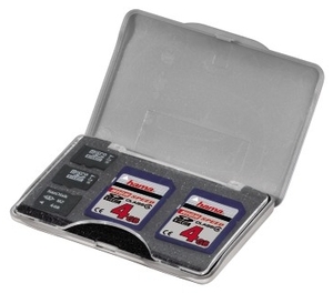 Hama Memory Card Case Smart silber (item no. 90346235) - Picture #1