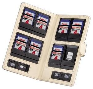 Hama Memory Card Case Vegas beige (item no. 90355747) - Picture #1