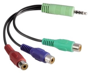 Hama YUV-Adapter f�r Samsung LED-TV's