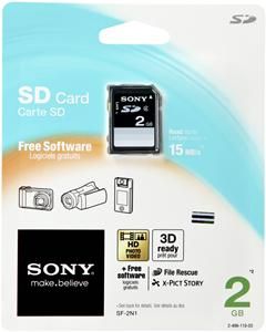 Sony SD Karte 2GB (item no. 90368691) - Picture #1