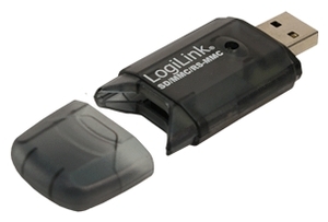 LogiLink SD/MMC Kartenleser schwarz (Art.-Nr. 90370266) - Bild #1