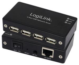 LogiLink USB2.0 Netzwerk-Hub schwarz (item no. 90370362) - Picture #1