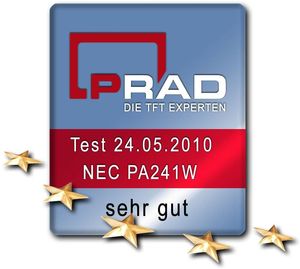 NEC MultiSync PA241W schwarz (item no. 90374410) - Picture #2