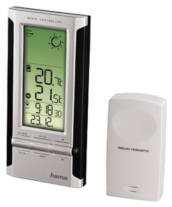 Hama EWS-280 Elektronische Wetterstation schwarz (item no. 90376130) - Picture #2