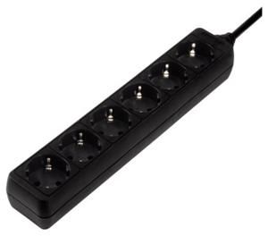 Hama Steckdosenleiste schwarz (item no. 90376473) - Picture #1