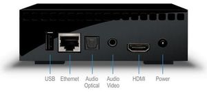 LaCie LaCinema Mini HD Connect schwarz