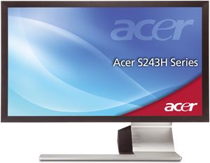 Acer S243HLAbmii schwarz