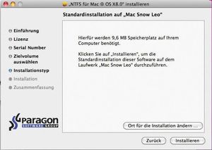 Paragon NTFS für Mac OS X 8.0 (item no. 90385170) - Picture #3