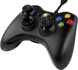 Microsoft Xbox 360 Controller schwarz Wired für PC und Xbox 360 (item no. 90386057) - Picture #2