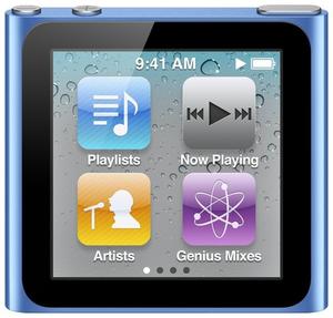 Apple iPod nano 6G 16GB blau (Art.-Nr. 90391885) - Bild #1