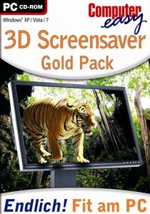 Computer easy: 3D Screensaver Gold (item no. 90392124) - Picture #1