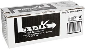 Kyocera TK-590K Toner Schwarz (item no. 90392494) - Picture #2