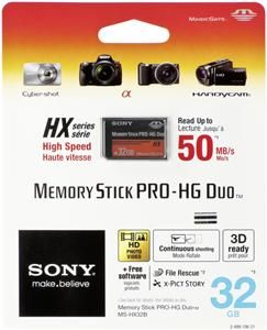 Sony Memory Stick Pro HG Duo HX 32GB (item no. 90396109) - Picture #1