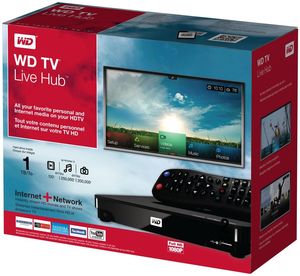 Western Digital TV Live Hub 1TB schwarz