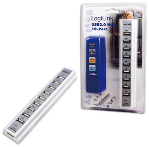 LogiLink USB2.0 Hub weiss (Art.-Nr. 90401115) - Bild #1