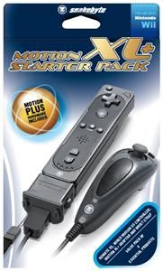 snakebyte Wii Motion XL+ Starter Pack black (item no. 90404330) - Picture #1