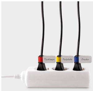 LABEL THE CABEL Mini Klettbinder bunt (Art.-Nr. 90406396) - Bild #3