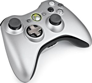 Microsoft Xbox 360 Wireless Controller silber mit Play & Charge Kit (item no. 90408087) - Picture #2
