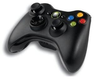 Microsoft Wireless Controller schwarz inkl. Wireless PC Adapter (item no. 90408685) - Picture #1