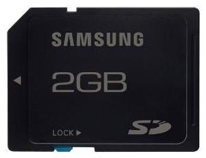 Samsung SD Karte 2GB (item no. 90409439) - Picture #1