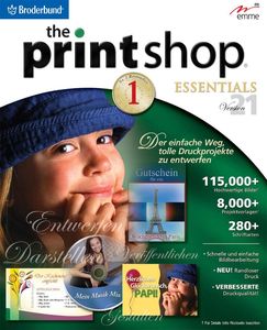 PrintShop 21 Essentials (DVD) (item no. 90411427) - Picture #1