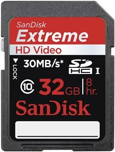 SanDisk Extreme SDHC UHS-I Karte 32GB (item no. 90413143) - Picture #1