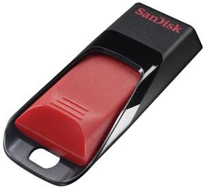 SanDisk Cruzer Edge 4GB schwarz/rot (item no. 90415059) - Picture #1