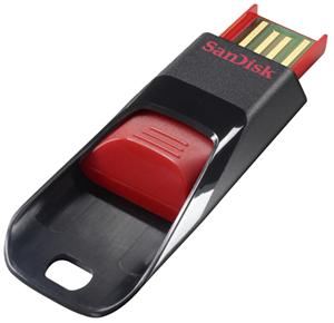 SanDisk Cruzer Edge 4GB schwarz/rot (item no. 90415059) - Picture #3