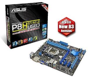 ASUS P8H61-M LE/USB3 Rev 3.0 Sockel 1155 mATX