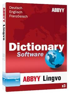ABBYY Lingvo x3 Multilingual-Set EN/DE/FR (item no. 90420635) - Picture #1