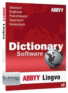 ABBYY Lingvo x3 Multilingual-Set EN/DE/ES/ IT/FR (item no. 90420637) - Picture #1