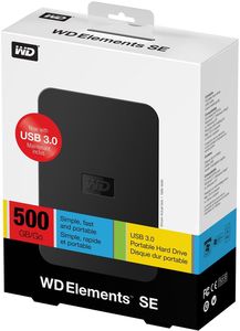Western Digital Elements Portable SE 500GB schwarz (item no. 90421525) - Picture #2