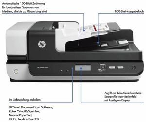 HP Scanjet Enterprise 7500 A4 (item no. 90422273) - Picture #2