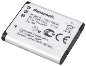 Panasonic VW-VBX070 Li-Ion Akku (item no. 90424242) - Picture #2