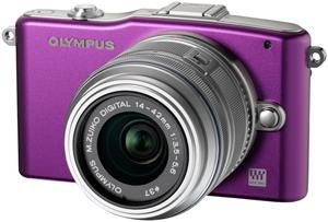 Olympus PEN E-PM1 14-42 Kit purple (item no. 90427883) - Picture #1
