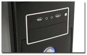 LC-Power 7029B schwarz inkl. 420 Watt Netzteil (item no. 90428995) - Picture #2