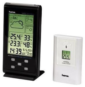 Hama EWS-385 Elektronische Wetterstation schwarz (Art.-Nr. 90429481) - Bild #1