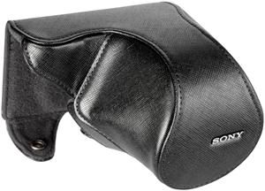 Sony LCS-EL50B Ledertasche schwarz (item no. 90430134) - Picture #1