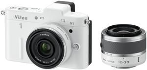 Nikon 1 V1 Kit VR 10-30/10 Pancake weiß (Art.-Nr. 90432168) - Bild #2