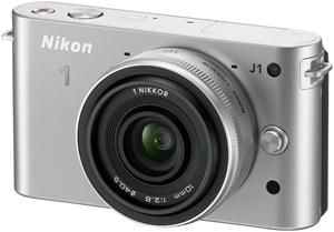 Nikon 1 J1 Kit 10 Pancake silber (item no. 90432177) - Picture #3