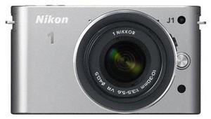 Nikon 1 J1 Kit 10 Pancake silber (item no. 90432177) - Picture #1