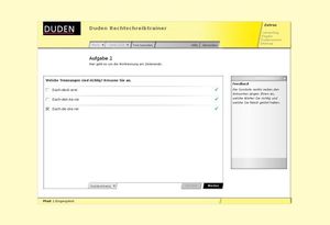 Duden Rechtschreibtrainer (item no. 90433990) - Picture #2